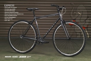 Dviratis Fairdale Fairdale Express MY2023 dark grey