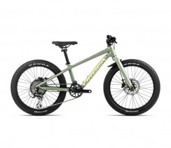 Dviratis ORBEA MX 20 TEAM DISC Metallic Green Artichoke (Matt) - Yellow (Matt)