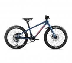 Dviratis ORBEA MX 20 TEAM DISC Moondust Blue - Red (Matt