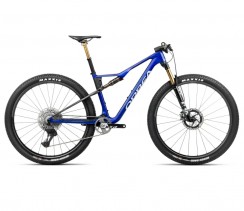 Dviratis ORBEA OIZ M-TEAM FACTORY Cobalt Blue (Gloss) - Carbon Raw (Matt)