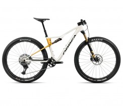 Dviratis ORBEA OIZ M10 Ivory White (Gloss) - Bumblebee Yellow (Matt)