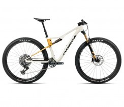 Dviratis ORBEA OIZ M10 AXS Ivory White (Gloss) - Bumblebee Yellow (Matt)