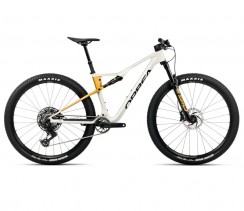 Dviratis ORBEA OIZ M21 Ivory White (Gloss) - Bumblebee Yellow (Matt)