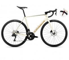 Dviratis ORBEA ORCA M30i Ivory White-Burgundy (Gloss)-Vulcano (Matt)