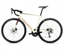 Dviratis ORBEA ORCA M30i Ivory White-Burgundy (Gloss)-Vulcano (Matt)
