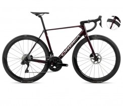 Dviratis ORBEA ORCA M30iLTD PWR Wine Red-Titanium (Gloss)