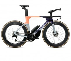 Dviratis ORBEA ORDU M10iLTD UCI Halo Silver - Tanzanite - Orange Cloud (Gloss)