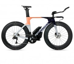 Dviratis ORBEA ORDU M20iLTD Halo Silver - Tanzanite - Orange Cloud (Gloss)