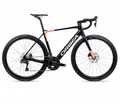 Elektrinis dviratis ORBEA GAIN M20i Fantasy Purple Carbon View (Gloss) - Orange Cloud (Matt)