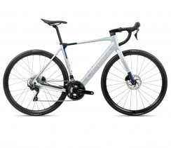 Elektrinis dviratis ORBEA GAIN M30 Halo Silver (Matt) - Blue Carbon View (Gloss)