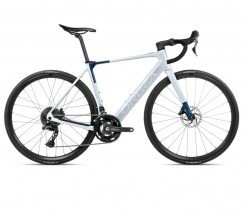 Elektrinis dviratis ORBEA GAIN M40 Halo Silver (Matt) - Blue Carbon View (Gloss)