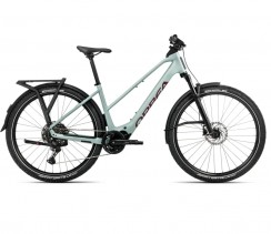 Elektrinis dviratis ORBEA KEMEN ADV 20 MID Blue Stone (Matt) - Burgundy (Gloss)