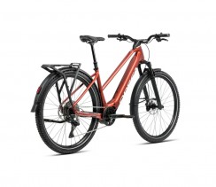 Elektrinis dviratis ORBEA KEMEN ADV 20 MID Mars Red - Ivory White (Gloss)