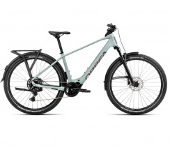 Elektrinis dviratis ORBEA KEMEN ADV 30 Blue Stone (Matt) - Burgundy (Gloss)