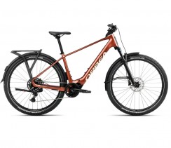 Elektrinis dviratis ORBEA KEMEN ADV 30 Mars Red - Ivory White (Gloss)