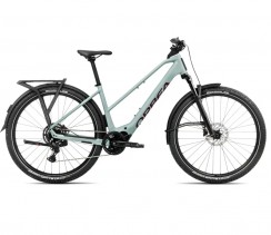 Elektrinis dviratis ORBEA KEMEN ADV 30 MID Blue Stone (Matt) - Burgundy (Gloss)