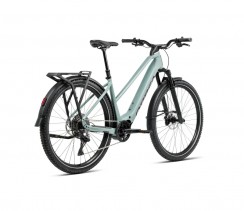 Elektrinis dviratis ORBEA KEMEN ADV 30 MID Blue Stone (Matt) - Burgundy (Gloss)