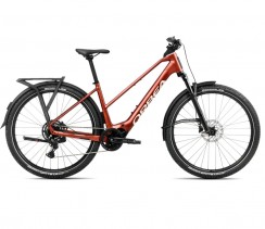 Elektrinis dviratis ORBEA KEMEN ADV 30 MID Mars Red - Ivory White (Gloss)