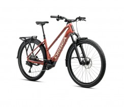 Elektrinis dviratis ORBEA KEMEN ADV 30 MID Mars Red - Ivory White (Gloss)