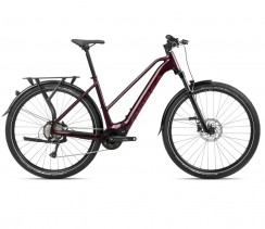 Elektrinis dviratis ORBEA KEMEN MID 40 Metallic Burgundy Red (Gloss Matt)