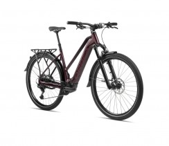 Elektrinis dviratis ORBEA KEMEN MID 40 Metallic Burgundy Red (Gloss Matt)