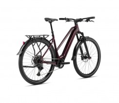 Elektrinis dviratis ORBEA KEMEN MID 40 Metallic Burgundy Red (Gloss Matt)