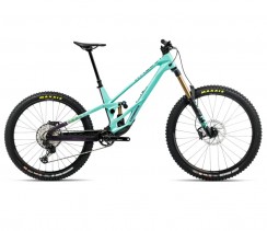 Elektrinis dviratis ORBEA RALLON 450 E-TEAM Aloha Green - Fantasy Purple Carbon View (Gloss)