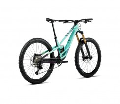 Elektrinis dviratis ORBEA RALLON 450 E-TEAM Aloha Green - Fantasy Purple Carbon View (Gloss)