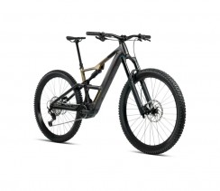 Elektrinis dviratis ORBEA RISE LT H20 Diamond Black-Splash Olive Green (Matt)