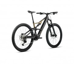 Elektrinis dviratis ORBEA RISE LT H20 Diamond Black-Splash Olive Green (Matt)