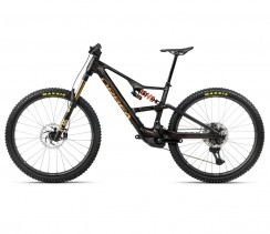 Elektrinis dviratis ORBEA RISE LT M-TEAM 420W Cosmic Carbon View - Golden Sand (Gloss)