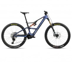 Elektrinis dviratis ORBEA RISE LT M-TEAM 420W Tanzanite Carbon View - Carbon Raw (Matt)