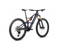 Elektrinis dviratis ORBEA RISE LT M20 420W Tanzanite Carbon View - Carbon Raw (Matt)