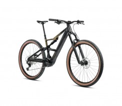 Elektrinis dviratis ORBEA RISE SL H10 Diamond Black-Splash Olive Green (Matt)
