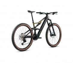 Elektrinis dviratis ORBEA RISE SL H10 Diamond Black-Splash Olive Green (Matt)
