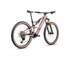 Elektrinis dviratis ORBEA RISE SL M-LTD 420W Desert Rose - Carbon Raw (Matt)