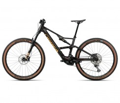 Elektrinis dviratis ORBEA RISE SL M20 420W Cosmic Carbon View - Golden Sand (Gloss)