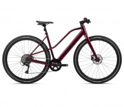 Elektrinis dviratis ORBEA VIBE MID H30 Metallic Burgundy Red (Gloss)