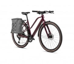 Elektrinis dviratis ORBEA VIBE MID H30 Metallic Burgundy Red (Gloss)