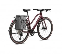 Elektrinis dviratis ORBEA VIBE MID H30 Metallic Burgundy Red (Gloss)