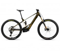 Elektrinis dviratis ORBEA WILD/M M-TEAM Caramel Carbon View (Gloss) - Cream White (Matt)