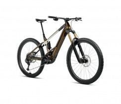 Elektrinis dviratis ORBEA WILD/M M20 Caramel Carbon View (Gloss) - Cream White (Matt)