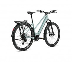 Elektrinis dviratis ORBEA KEMEN ADV 30 MID Blue Stone (Matt) - Burgundy (Gloss)