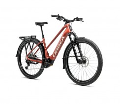Elektrinis dviratis ORBEA KEMEN ADV 30 MID Mars Red - Ivory White (Gloss)