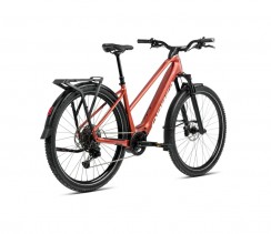 Elektrinis dviratis ORBEA KEMEN ADV 30 MID Mars Red - Ivory White (Gloss)