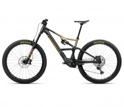 Elektrinis dviratis ORBEA RISE LT H10 Diamond Black-Splash Olive Green (Matt)