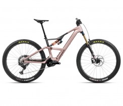 Elektrinis dviratis ORBEA RISE LT M-TEAM 420W Desert Rose - Carbon Raw (Matt)
