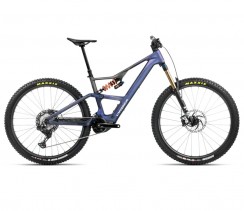 Elektrinis dviratis ORBEA RISE LT M-TEAM 420W Tanzanite Carbon View - Carbon Raw (Matt)