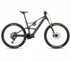 Elektrinis dviratis ORBEA RISE LT M-TEAM 630W Cosmic Carbon View - Golden Sand (Gloss)