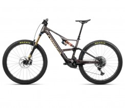 Elektrinis dviratis ORBEA RISE LT M-TEAM 630W Cosmic Carbon View - Golden Sand (Gloss)
